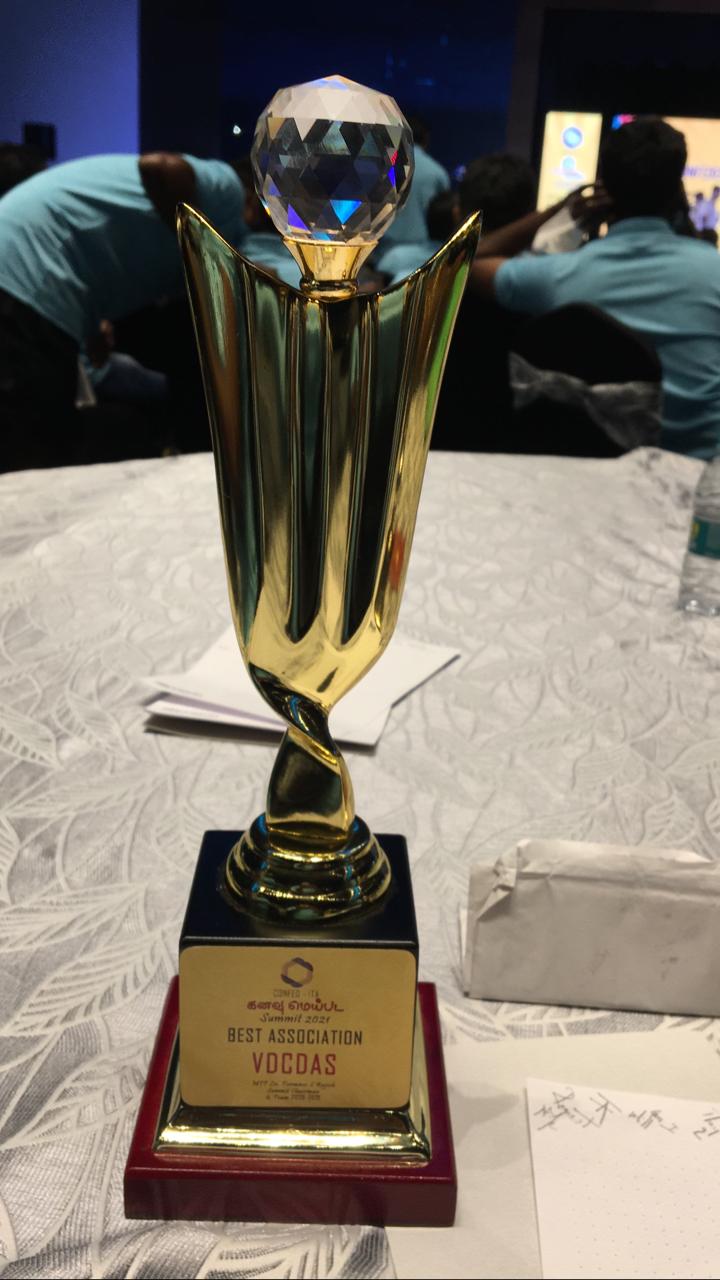 VDCDAS CONFED BEST ASSOCIATION AWARD thumbnail